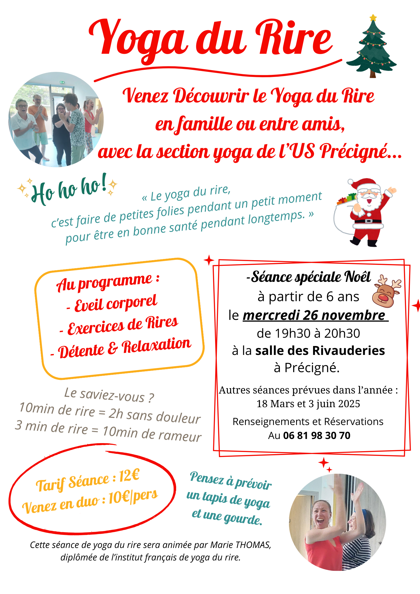 Image 1 - Séances yoga du rire saison 2025/2026